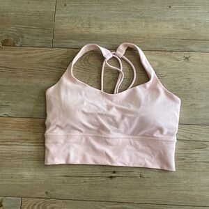 Lululemon light pink sports bra never worn !!!